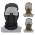Мотоциклетная техническая защитная маска, универсальные тактические головные уборы, CS охотничья маска для страйкбола и военных учений, Спортивная маска