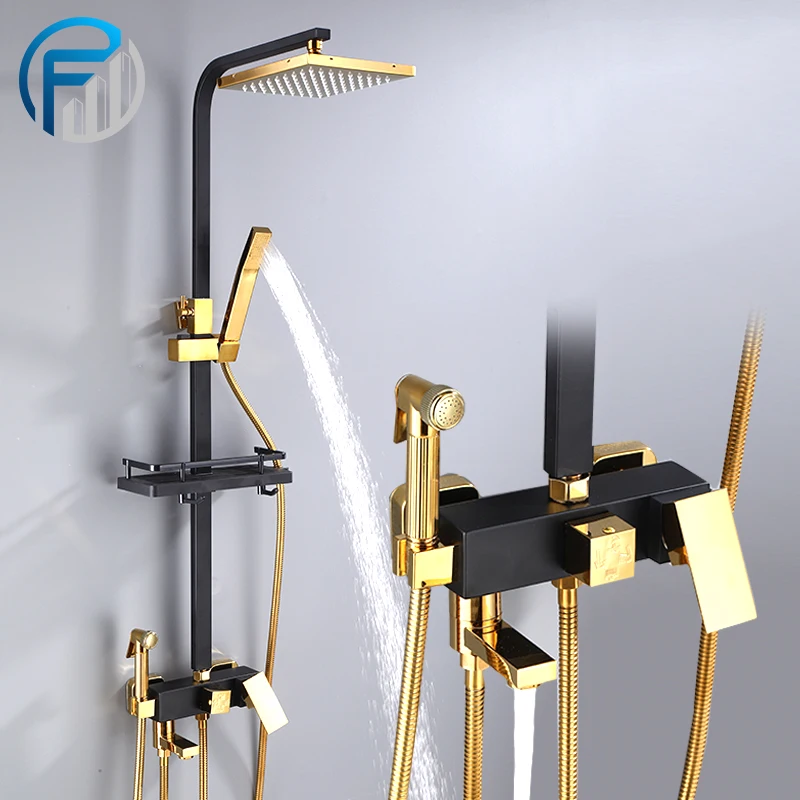 

Смеситель для душа с функцией «тропический душ», регулируемый по высоте