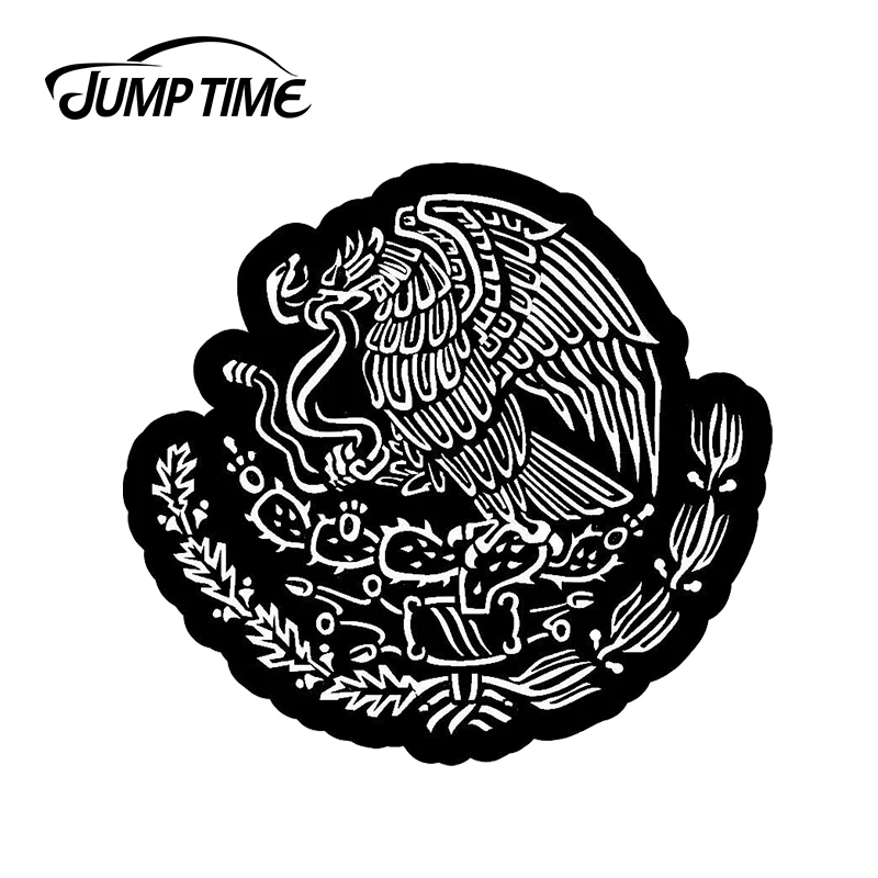 JumpTime 13x13 см наклейка на оружие Мексиканский Флаг мотоциклетный шлем креативный