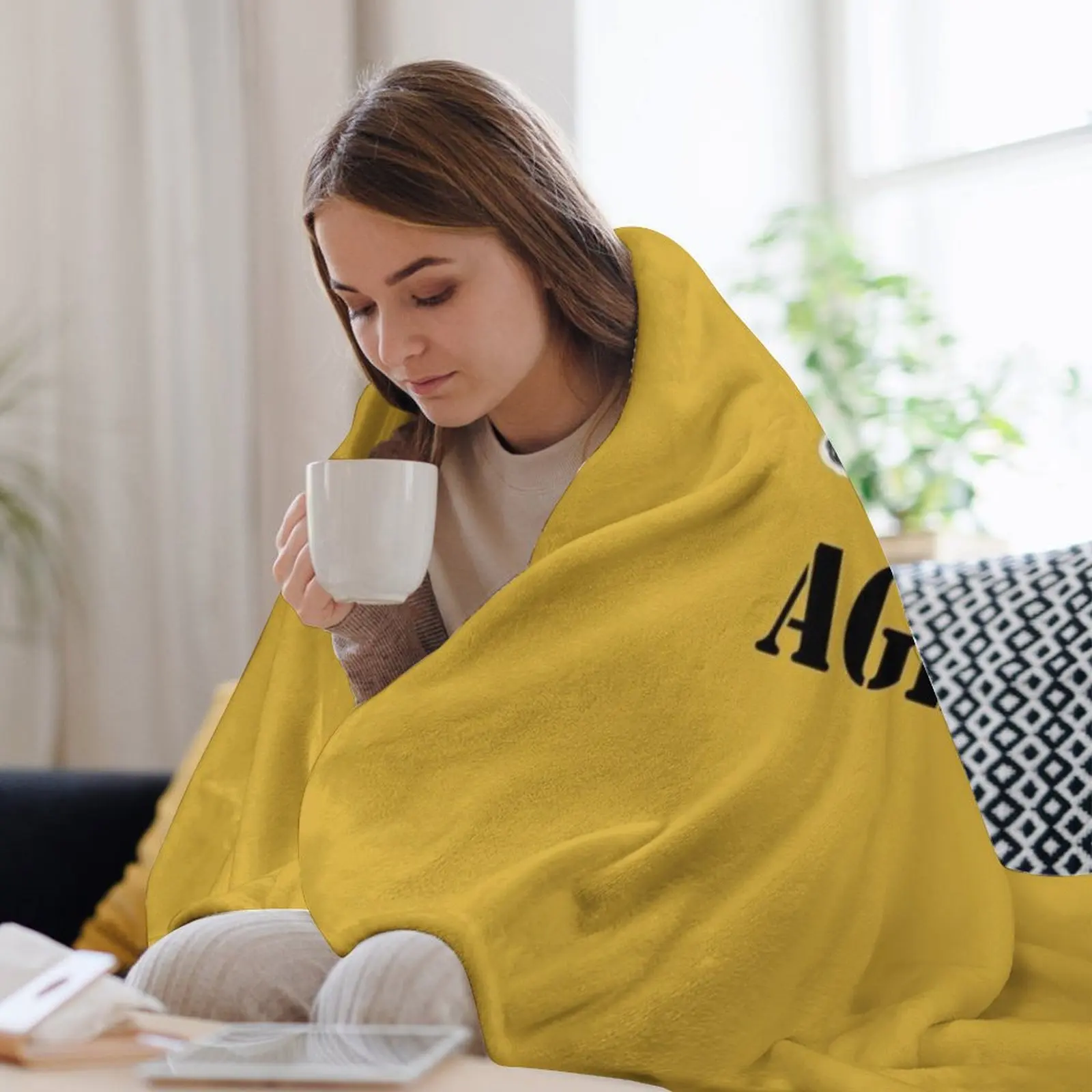 USS GLOVER (AGDE-1) КОРАБЛЬНЫЙ МАГАЗИН Плед Волосатый сон Лохматые плюшевые одеяла