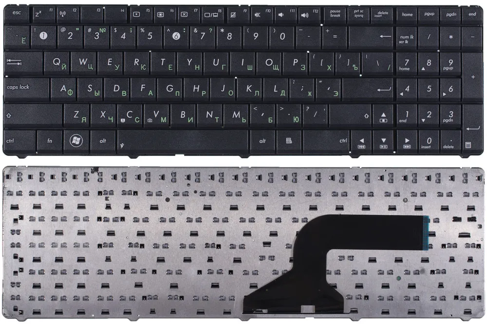 Клавиатура черная для Asus K52Dr