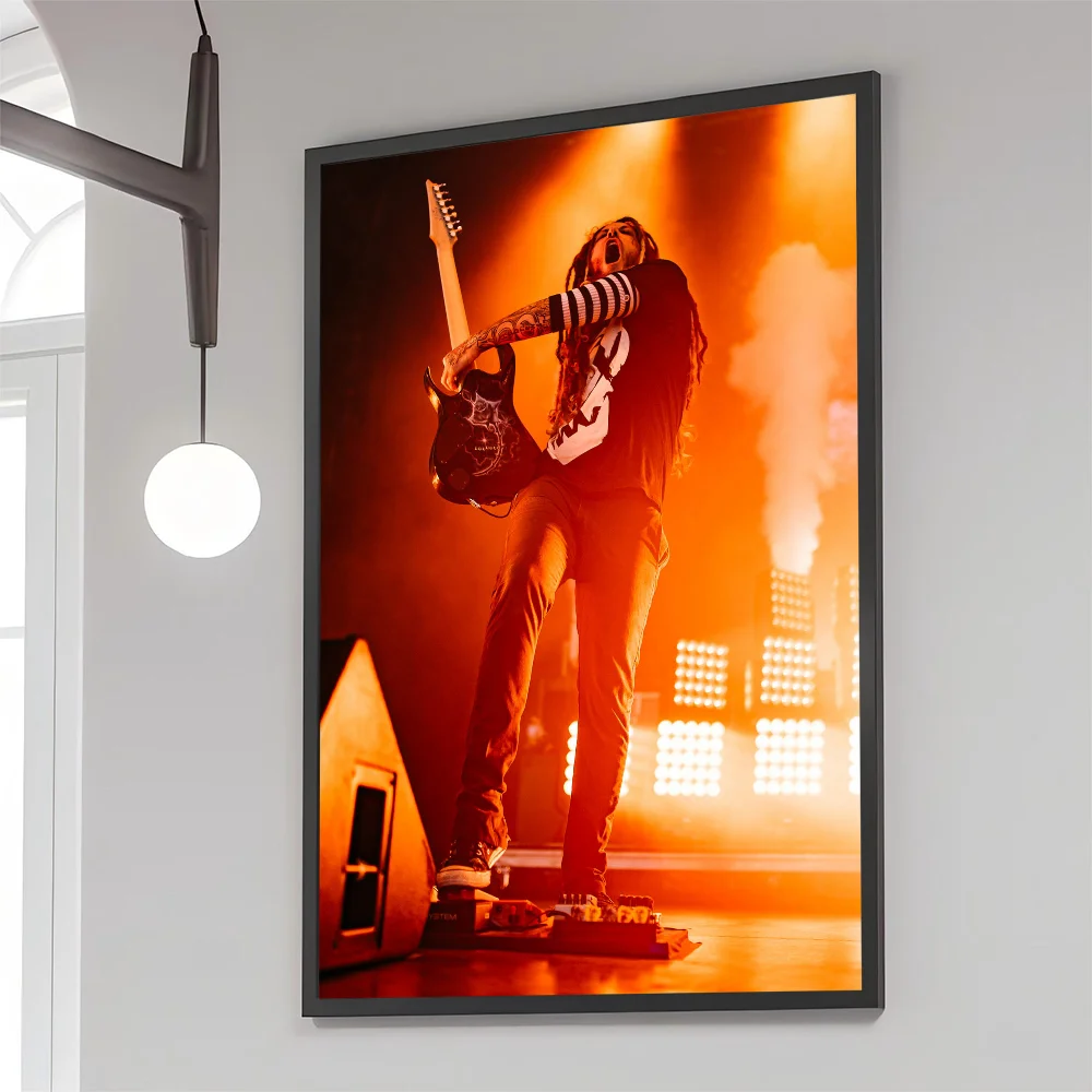 

Постер Korn абстрактный из крафт-бумаги