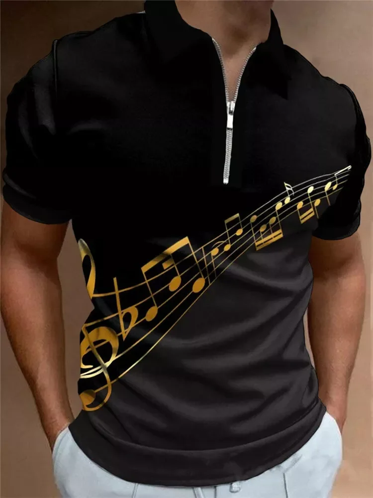 

30 Styles Men's Polo Shirts 2022 Summer Cotton Breathable Polo Shirts Short Sleeve Men's T-shirts Lapel Zip Polo Shirts For Men