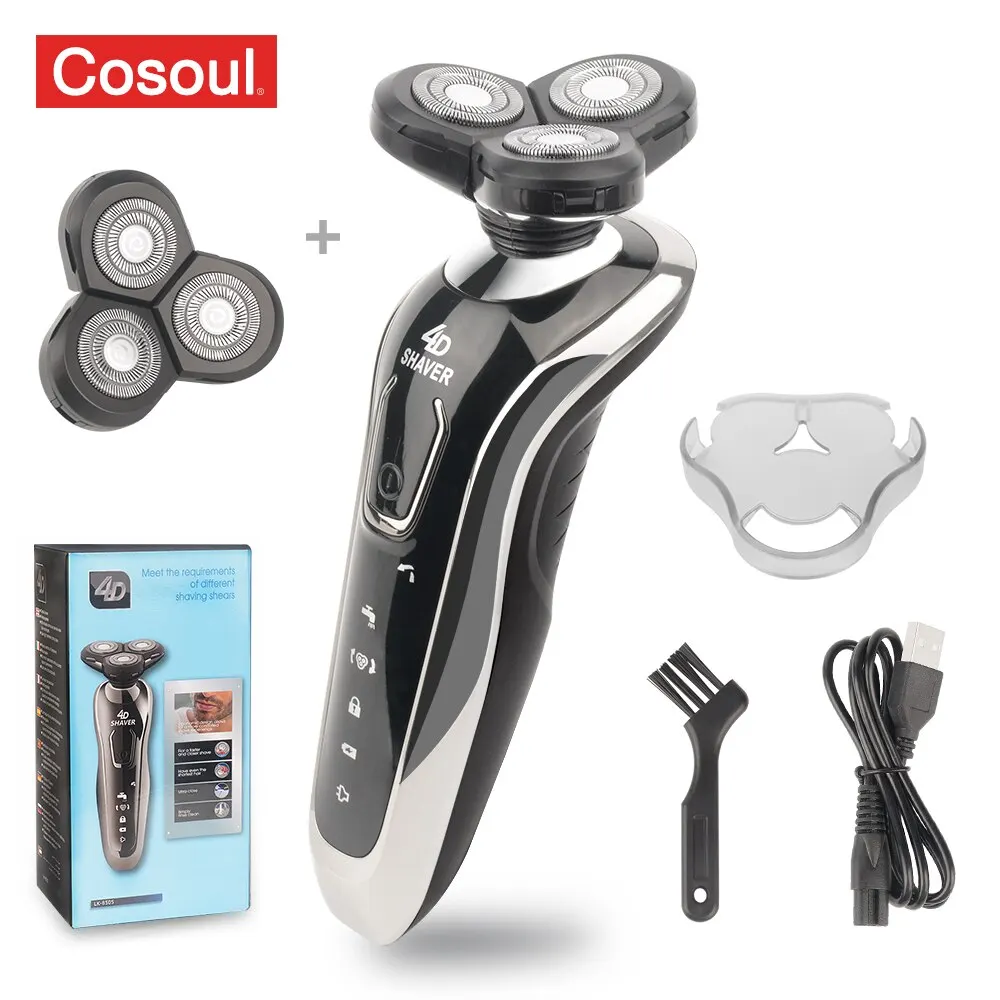 For Men Electric Shaver Powerful Beard Shaving Machine Electric Razor Rechargeable Waterproof