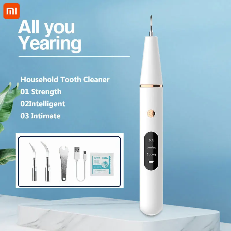 

Ультразвуковой Зубной скалер XIAOMI, устройство для удаления пятен и расчетов зубов, Электрический ультразвуковой очиститель зубного налета, ...