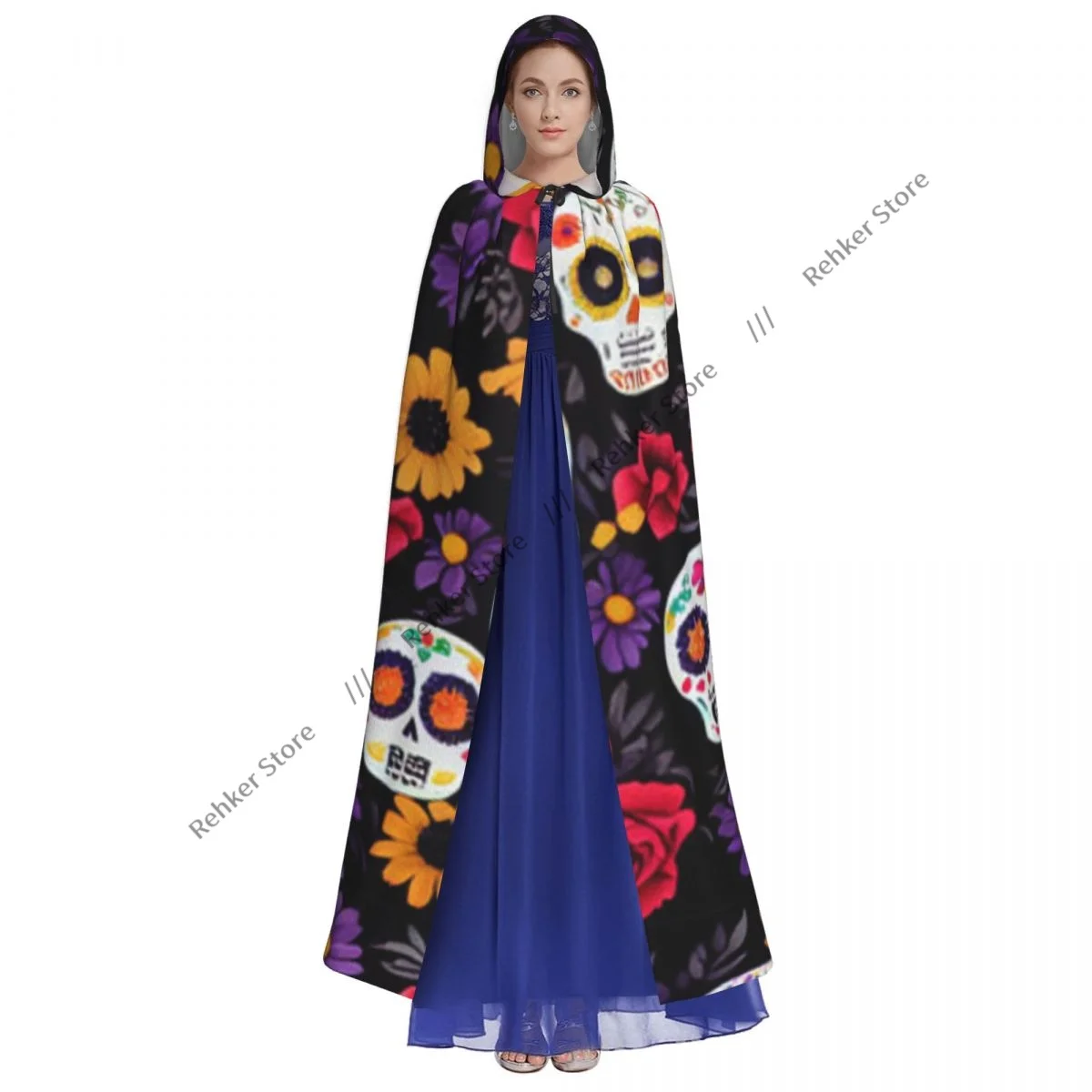 Дневной мертвой плащ с капюшоном для косплея