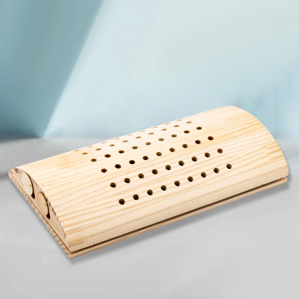 Прижигание поясничная подушка ванна шейная многоразовая деревянная нержавеющая