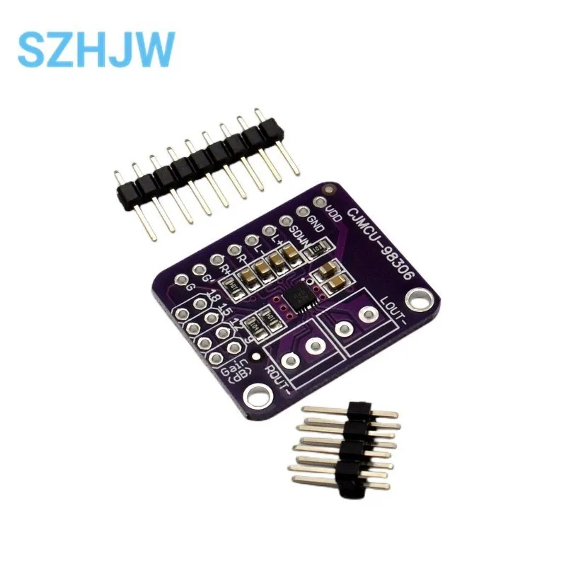 CJMCU-98306 MAX98306 сенсор стерео Класс D усилитель коммутационная плата класс AB аудио 3,7 Вт