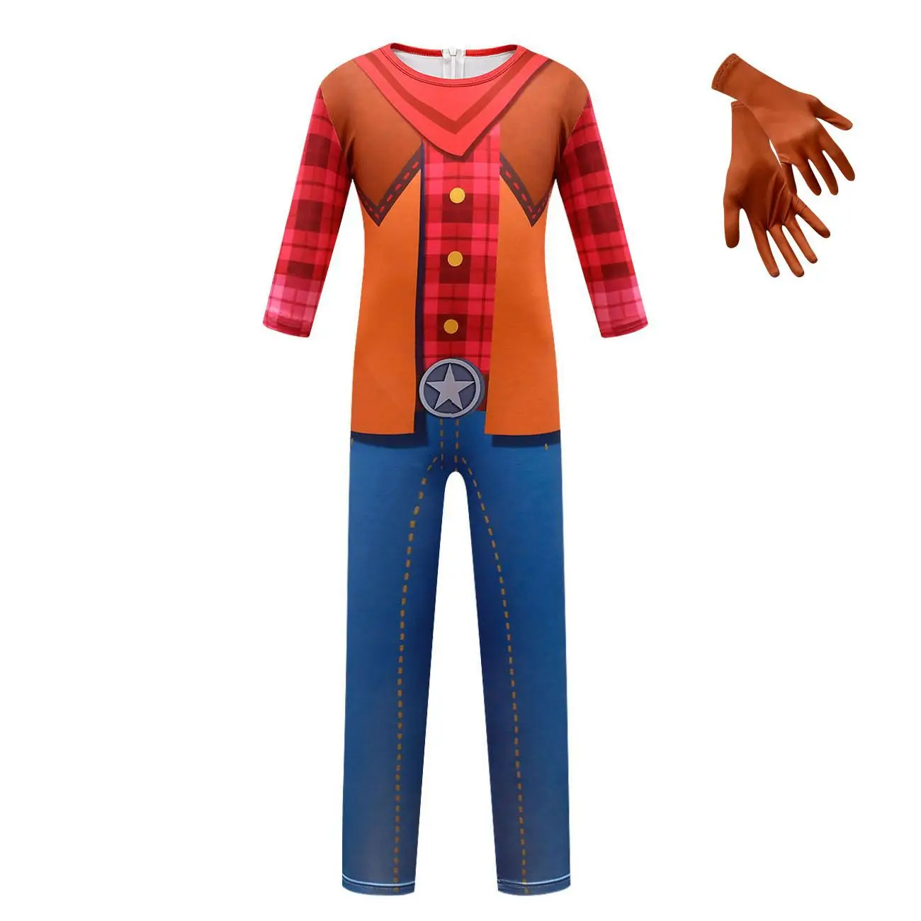 Детский комбинезон с длинными рукавами в стиле аниме для мальчиков и девочек