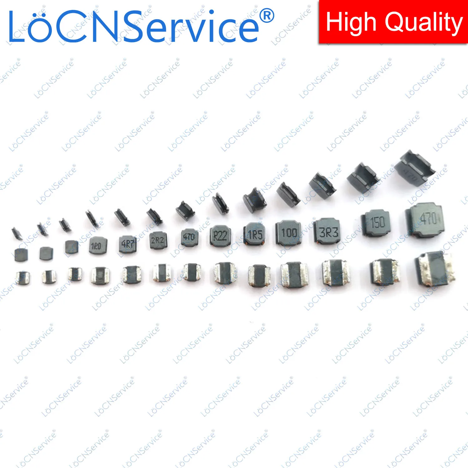 Фото LoCNService 2000 шт. NR 252010   2.5*2*1.05 SMD 1UH 1.5UH 2.2UH 3.3UH 4.7UH 6.8UH 10UH SMT Экранированные силовые индукторы Высокое качество №3