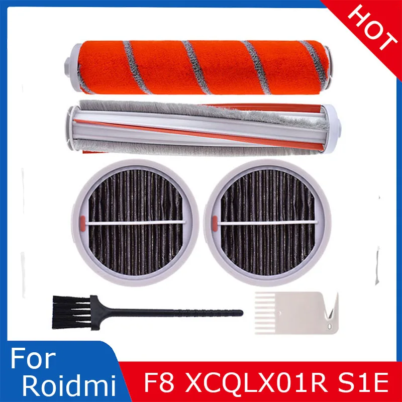 

Hepa Filter For Xiaomi Roidmi F8 XCQLX01R S1E Smart Handheld Wireless Vacuum Cleaner Main Roller Mite Removal Brush Cleaning Kit