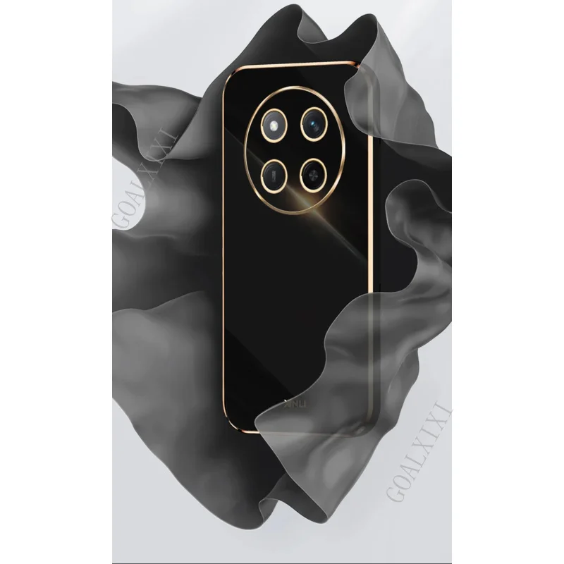 Для Huawei Honor X60 5G pro чехол 6d силиконовый бампер ТПУ мягкая задняя крышка матовый для