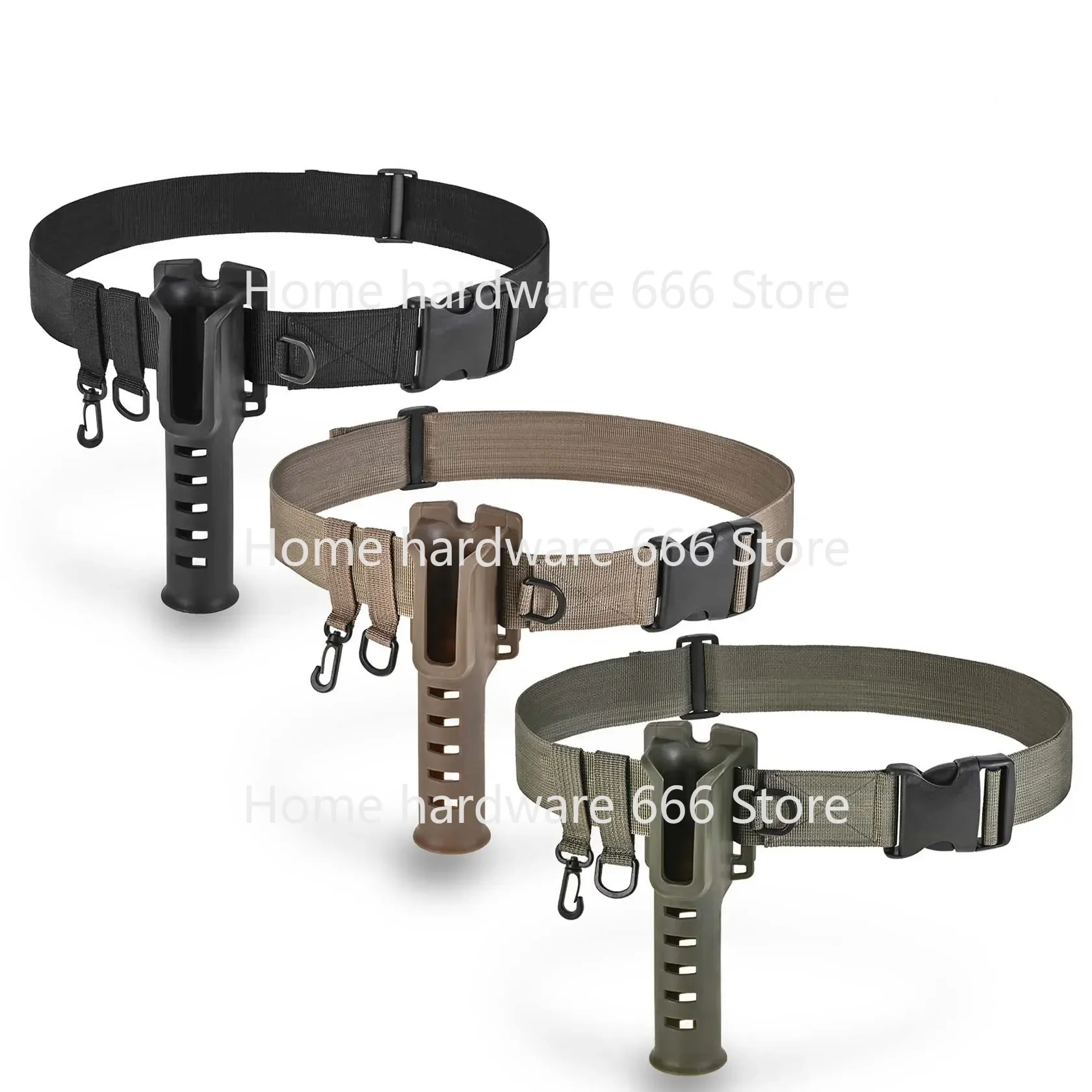 Кронштейн для ремня удочки] Luyaji Fishing Waist Hang Вставка удочки Фиксатор ствола Крючок