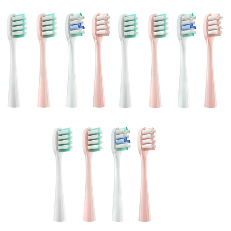 

12Pcs Toothbrush Heads Replacement Parts Accessories For Usmile Y1/U1/U2 Electric Tooth Clean Brush Heads Gift Floss