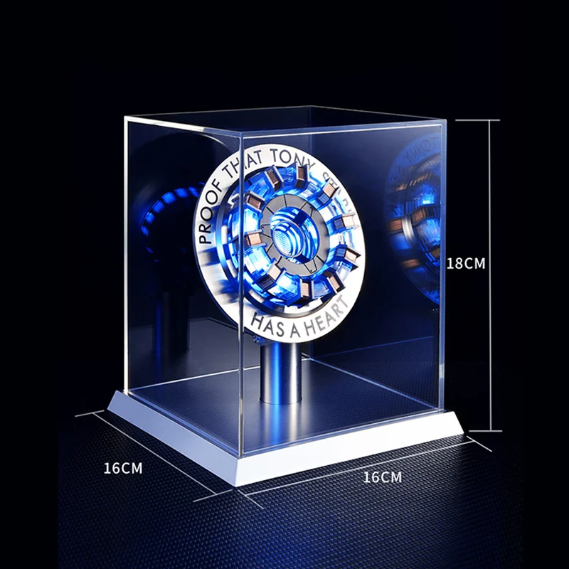 В наличии Мститель Железный Человек Арка Реакктор Аниме Фигурка 1:1 Mk1 Mk2 Сплав