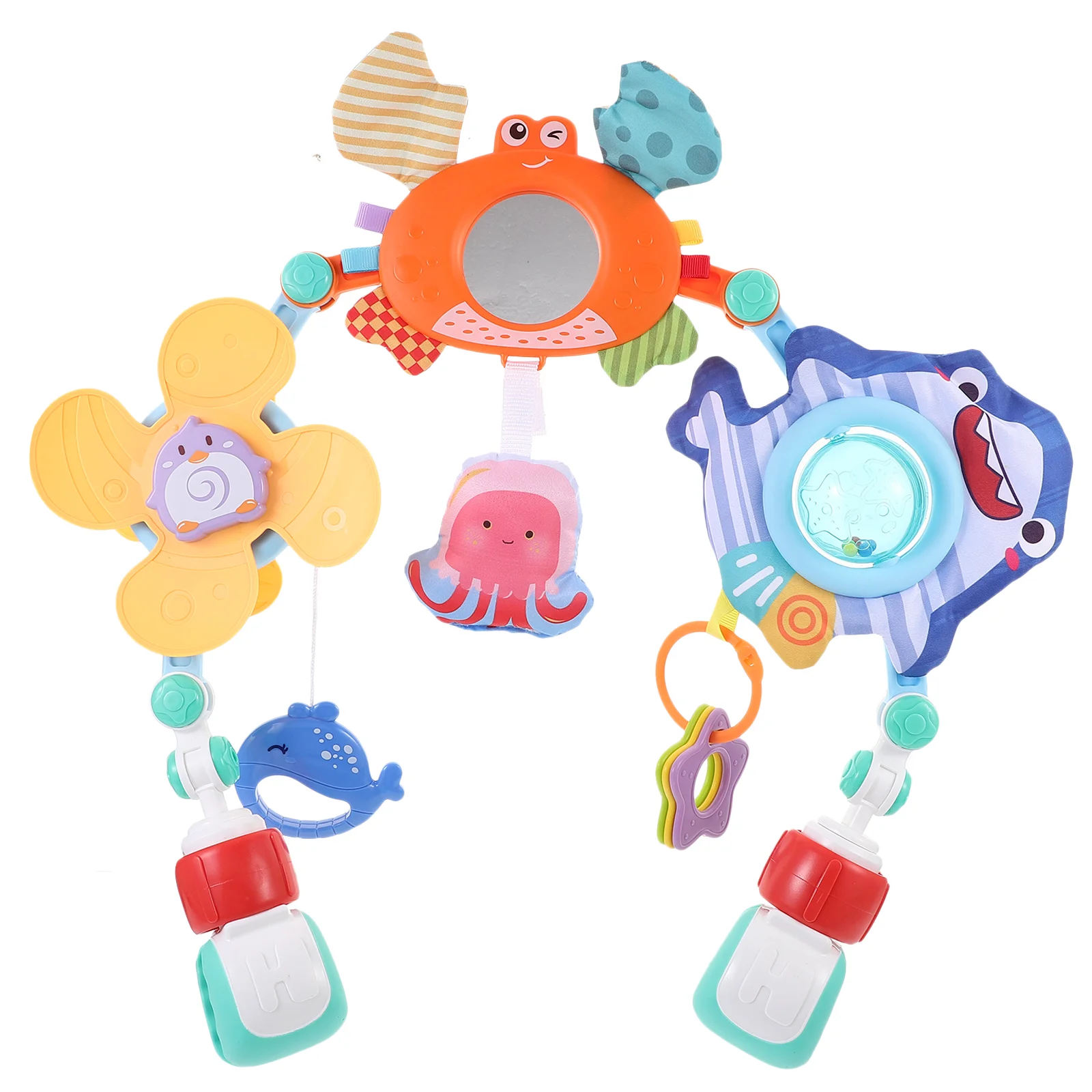 

Arch Baby Seats Stroller Crib The Bell Pram Hanging Toy Plastic Shower Gift