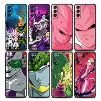 dragonball bad guy phone case for samsung galaxy s8 s9 s10 e s21 s22 s20 fe plus ultra case majin buu anime soft silicone cover