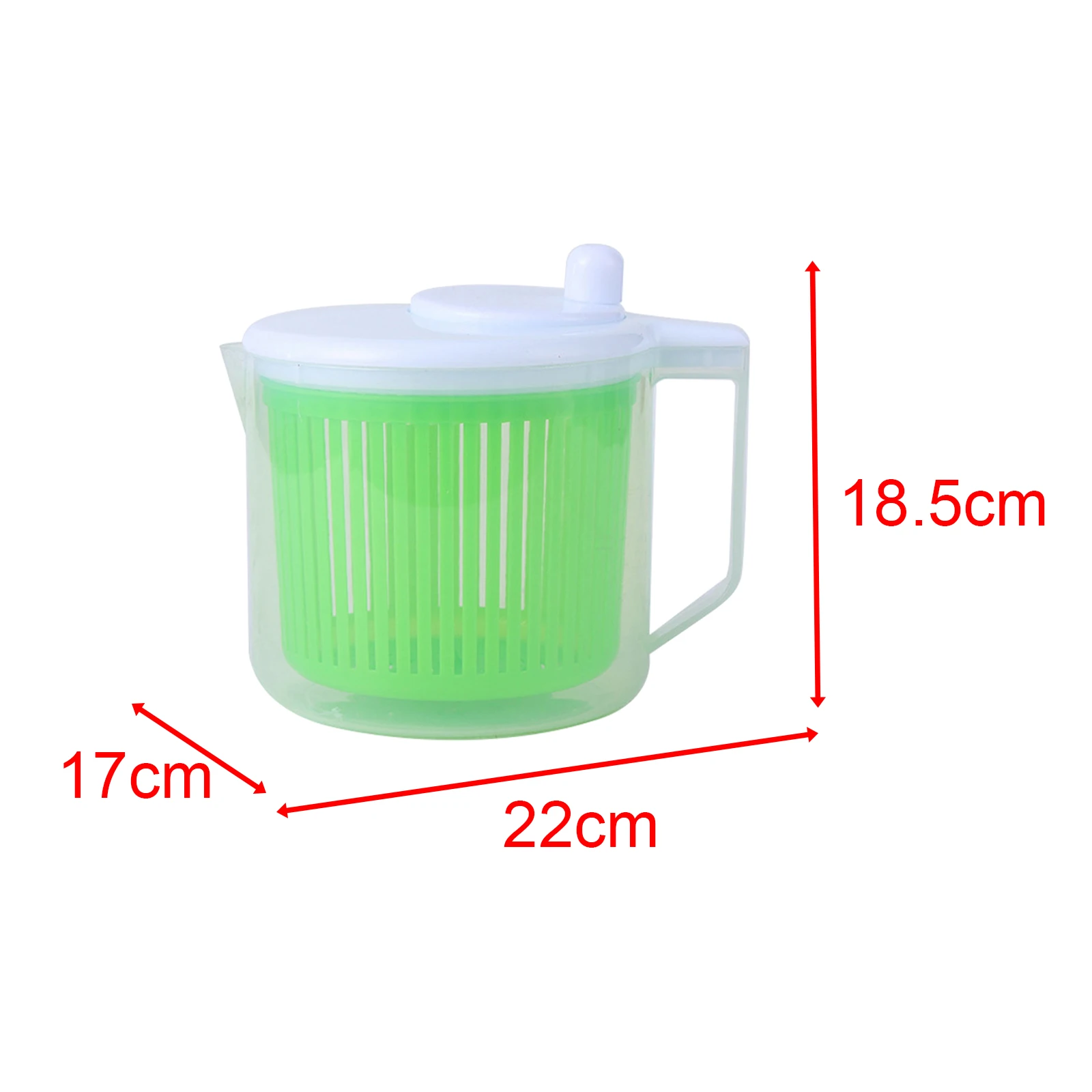 Большая сушилка для салатов 2 5 л аппарат мытья и сушки салата пасты овощей