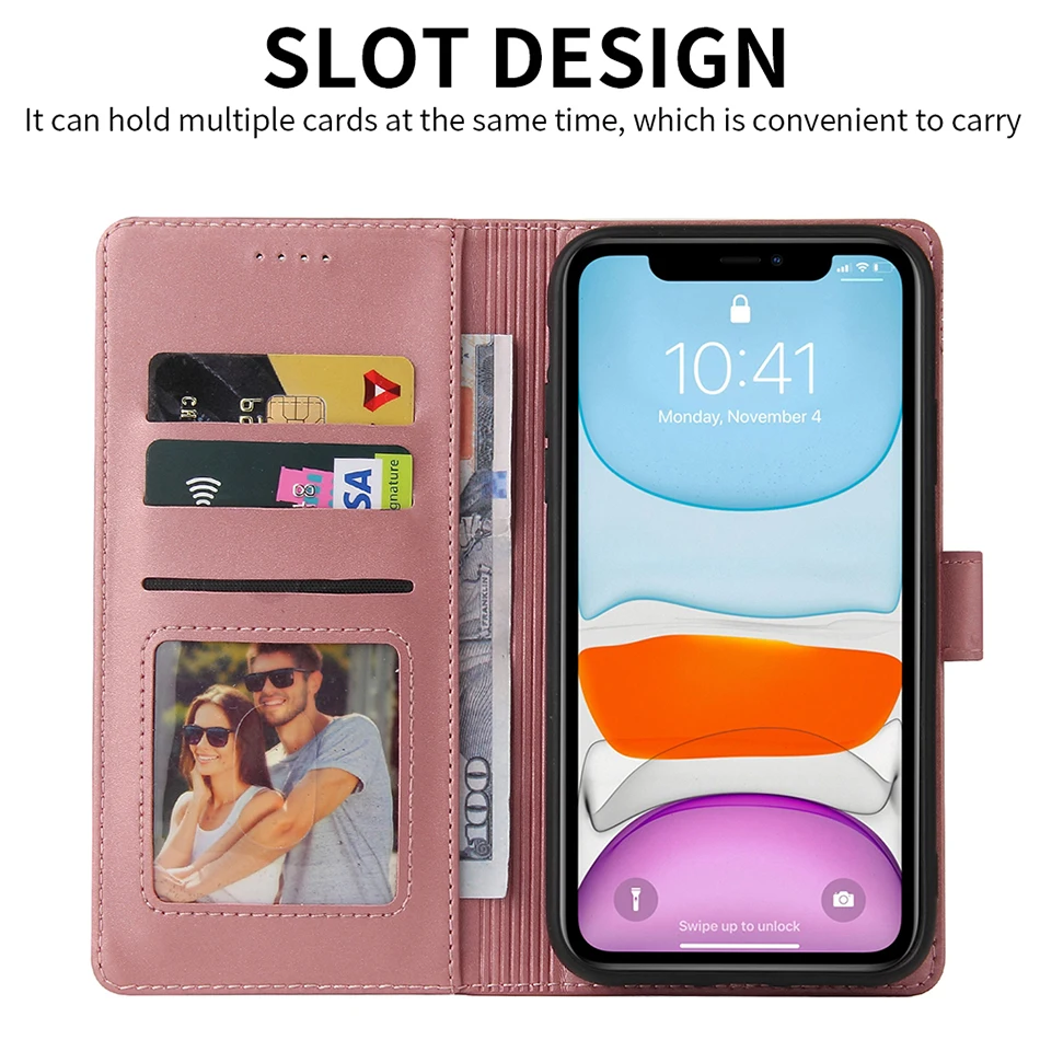 flip leather phone case for redmi 10 9 8 7a 9t 9a 9c note 7 8 9 9s 10 11 pro 10s 8t 9t mi poco f3 x3 nfc m3 pro 5g wallet cover free global shipping