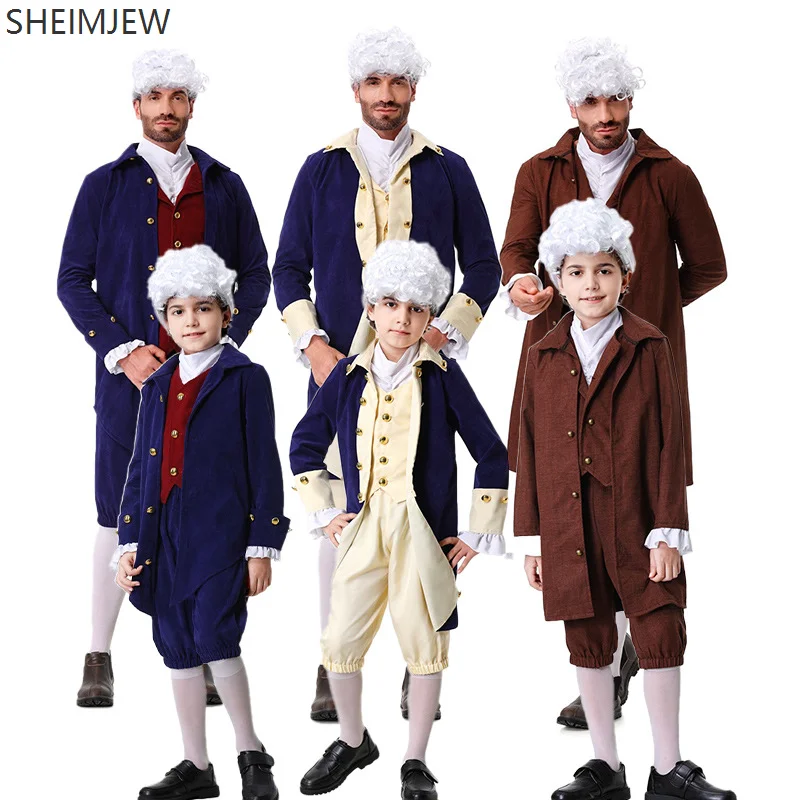 Костюм для косплея британского Дьюка на Хэллоуин родителей и детей костюм