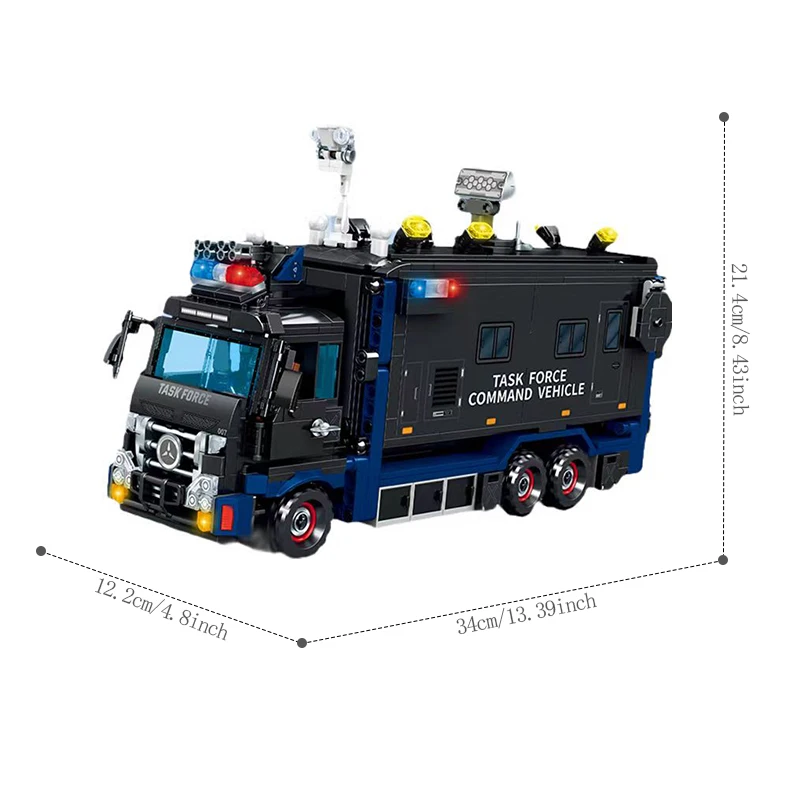 1443 шт. Детский конструктор Военная серия