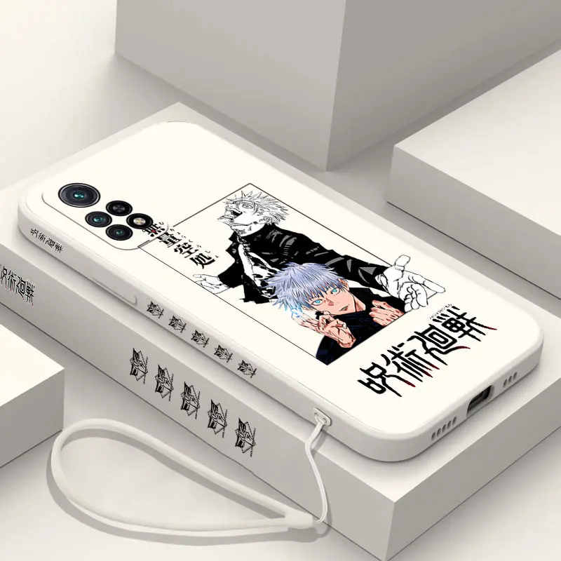

Jujutsu Kaisen Phone Case For Xiaomi Redmi Note11 11E 11S 10 10A 10X 10S 9C 9 8 7 Pro Plus 10C 9A 9Prime 4G 5G Cover