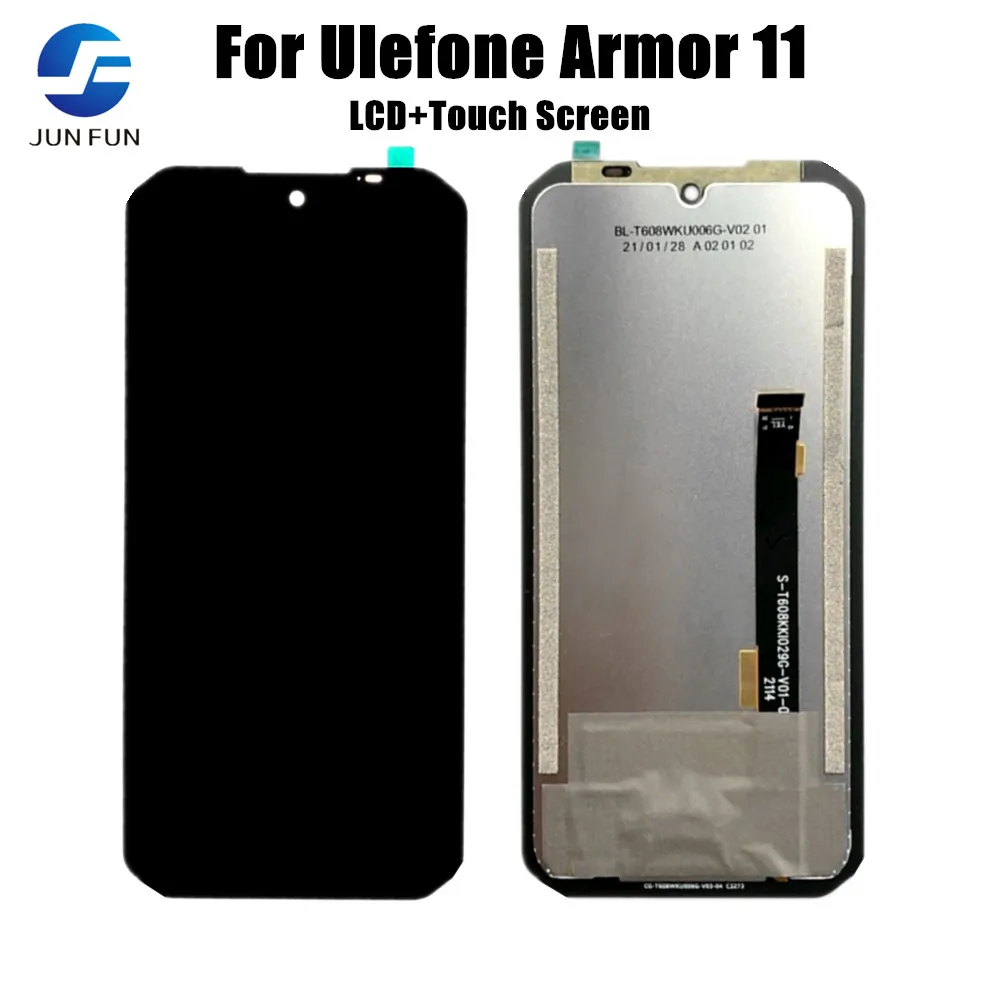Новый сенсорный экран и ЖК-дисплей в сборе замена для смартфона Ulefone Armor 11 5G