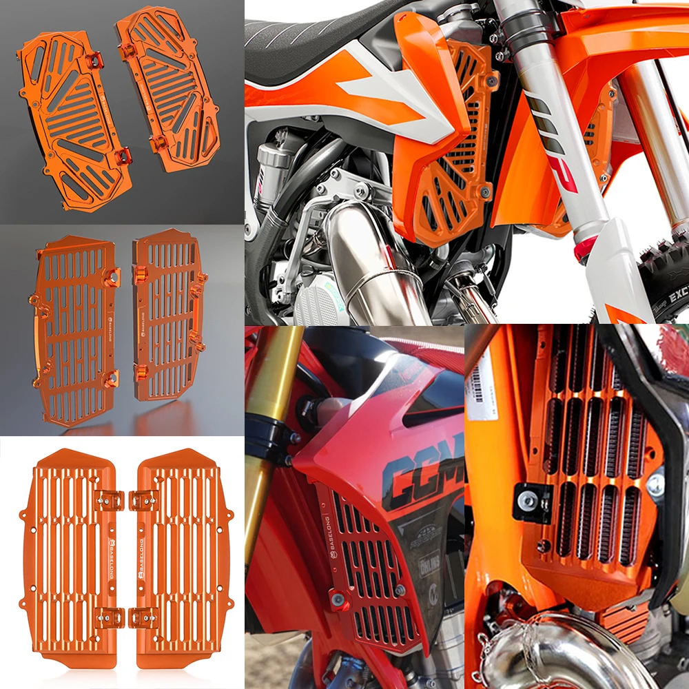 

For 125 150 250 300 350 450 500 XC/SX/ XC-W/XC-W/XC-F/SX-F/EXC-F/XCF-W TPI Six Days NEW Radiator Grille Protection Guared Cover
