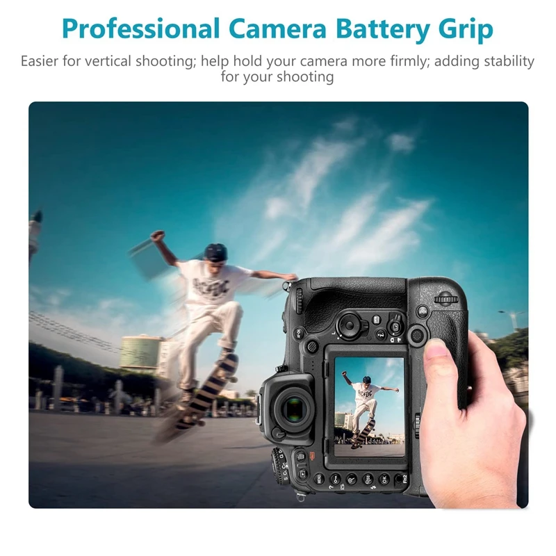 Вертикальный держатель батарейного отсека для зеркальной фотокамеры Nikon D500 с