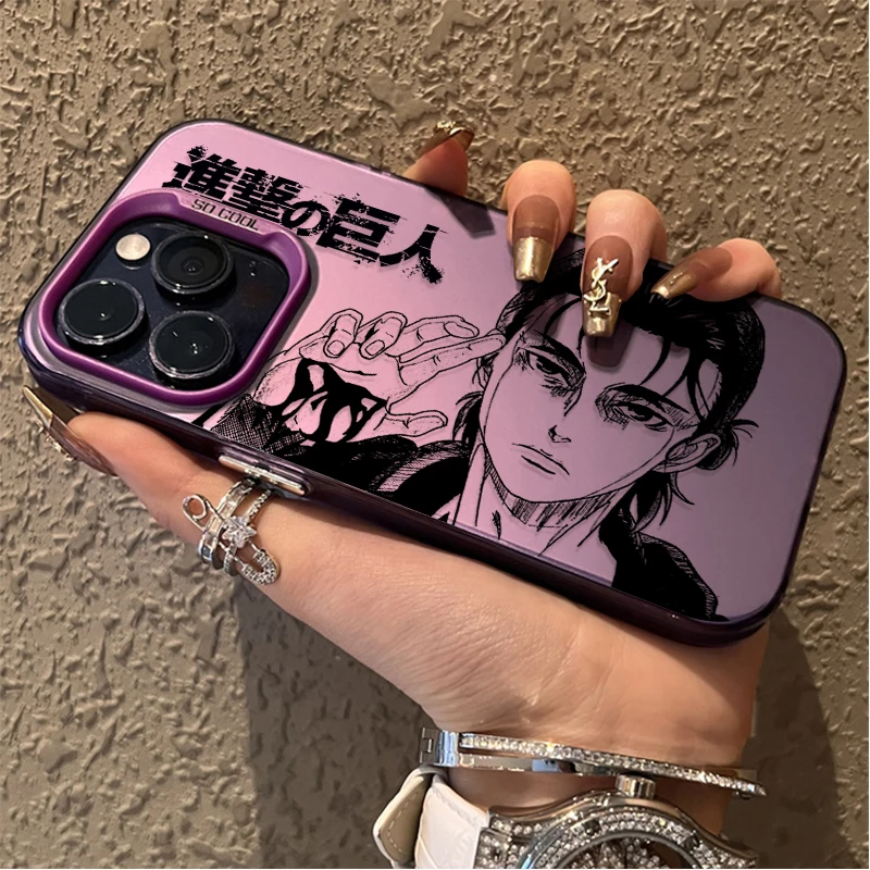 Фото Чехол Eren Yeager Attack on Titan PC для Samsung Galaxy S23 S24 S25 S22 Ultra S21 Plus FE A56 A36 A26 5G A16 A06 4G Note 20 Cover №4