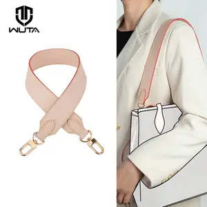 WUTA Genuine Leather Bag Strap for LV Pochette Bags Acceessories Shoulder Straps  Vachetta Leather Handbag Belt Replacement Strap - AliExpress