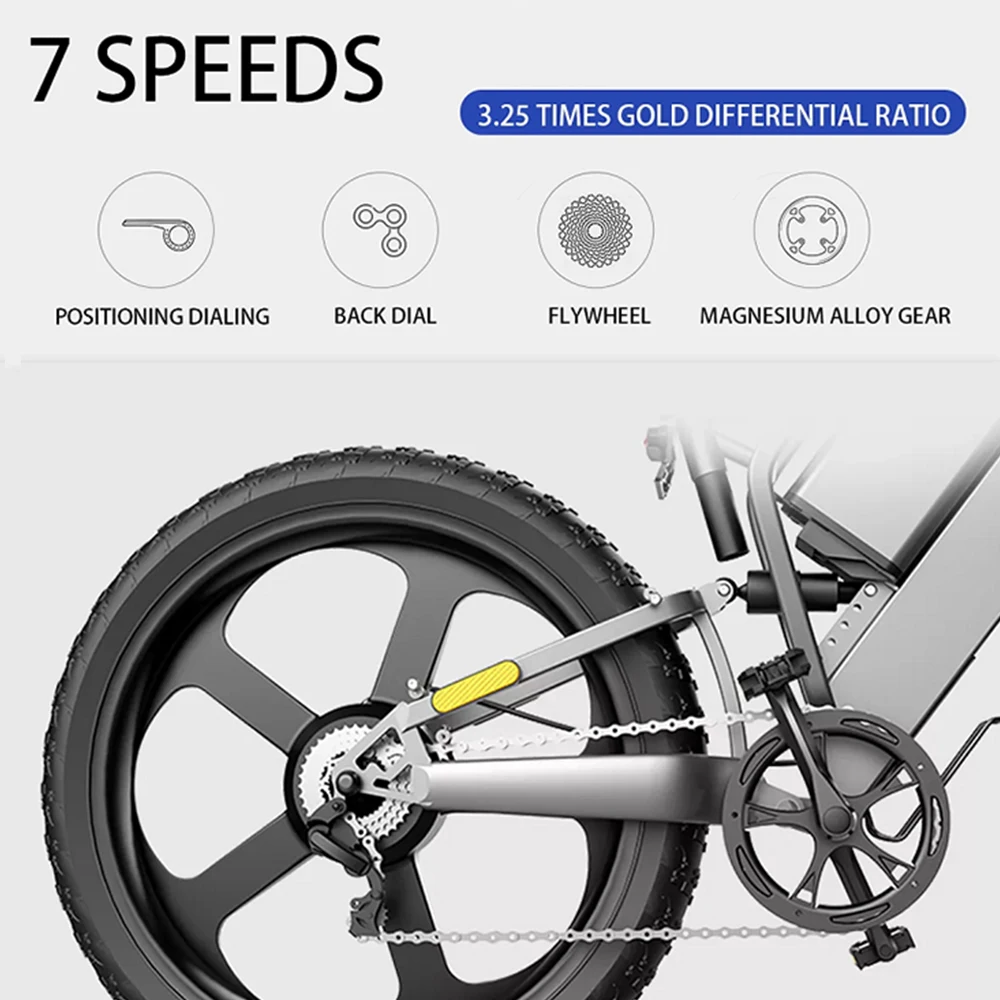 EKX T26 Electric Bike 2000W Brushless Motor 48V 25AH Lithium Battery Mountain EBike 50km/H 26 Inch 4.0 Fat Tire Oil Brake Ebikes