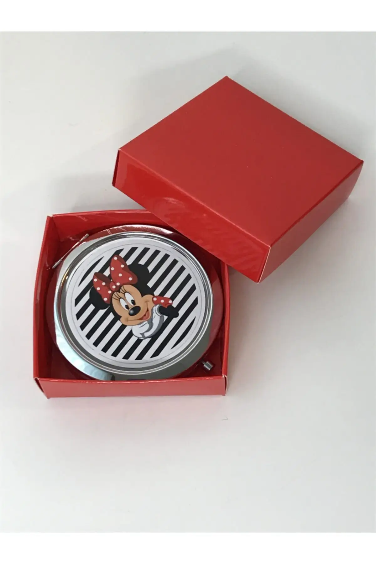 

Mutludetaylar AtlyesiMinnie And Miki Mouse Picture Clamshell Gift, Bag Mirror 7x7 Cm. wedding bride mariage henna