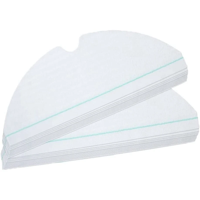 

20PCS Robot Vacuum Cleaner Disposable Mop Cloth Pad Replacement Parts For Xiaomi Roborock S6 S6 Maxv S6 Pure E4 S5 Max S5 E35 E2