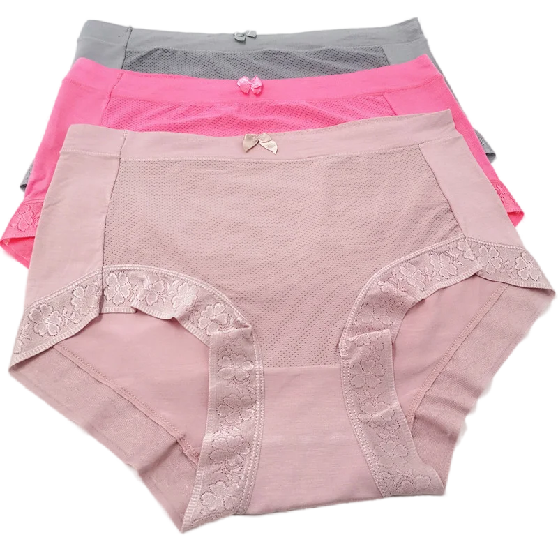 4 шт./комплект женские трусы с высокой талией