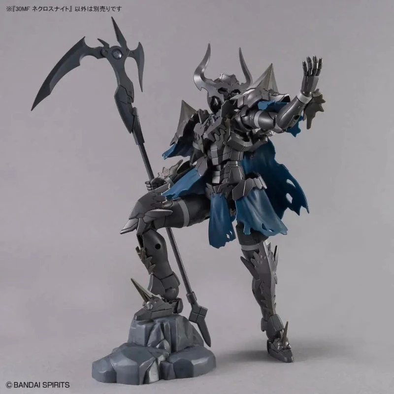 Фото Оригинальный набор для сборки модели Bandai 30MF 30 Minutes Fantasy Nekrosknight, 12 см, пластиковый, подвижный, коллекционный, официально лицензированный подарок, новый №1