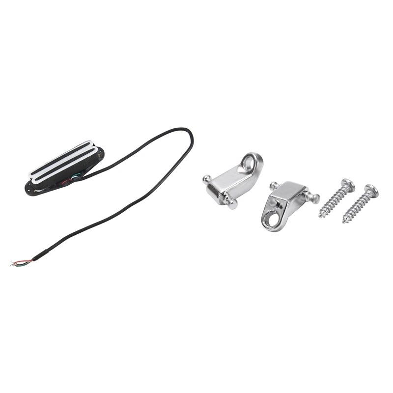 

Dual Hot Rail Blaster Humbucker Pickups For Stratocaster With 2 Pcs Electric Guitar Roller String Tree String Retainer