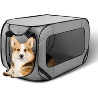 portable large dog bed pop up dog kennel indoor outdoor crate for pets car seat kennel cat bed collection dog car accessories