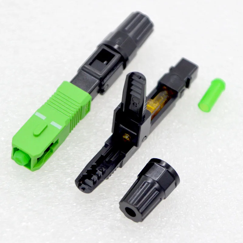 1000 шт. FTTH волоконно-оптический Быстрый разъем SC UPC APC одномодовый специальный