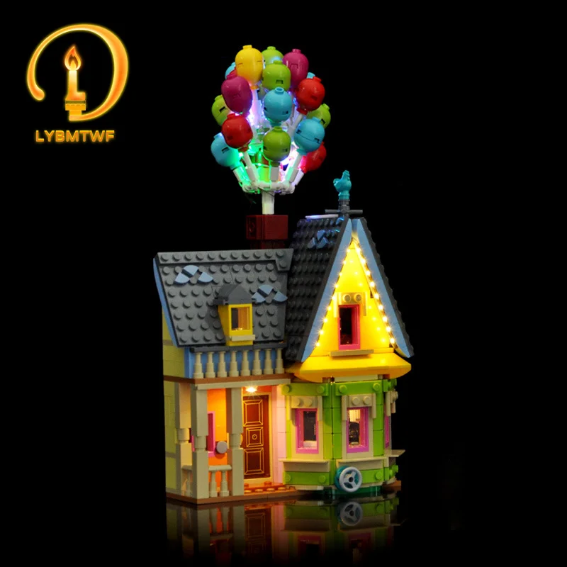 Фото Комплект светодиодного освещения LYBMTWF, совместимый с моделью дома Lego 43217 Disney и Pixar ’Up (не включает модели кирпичей) №1