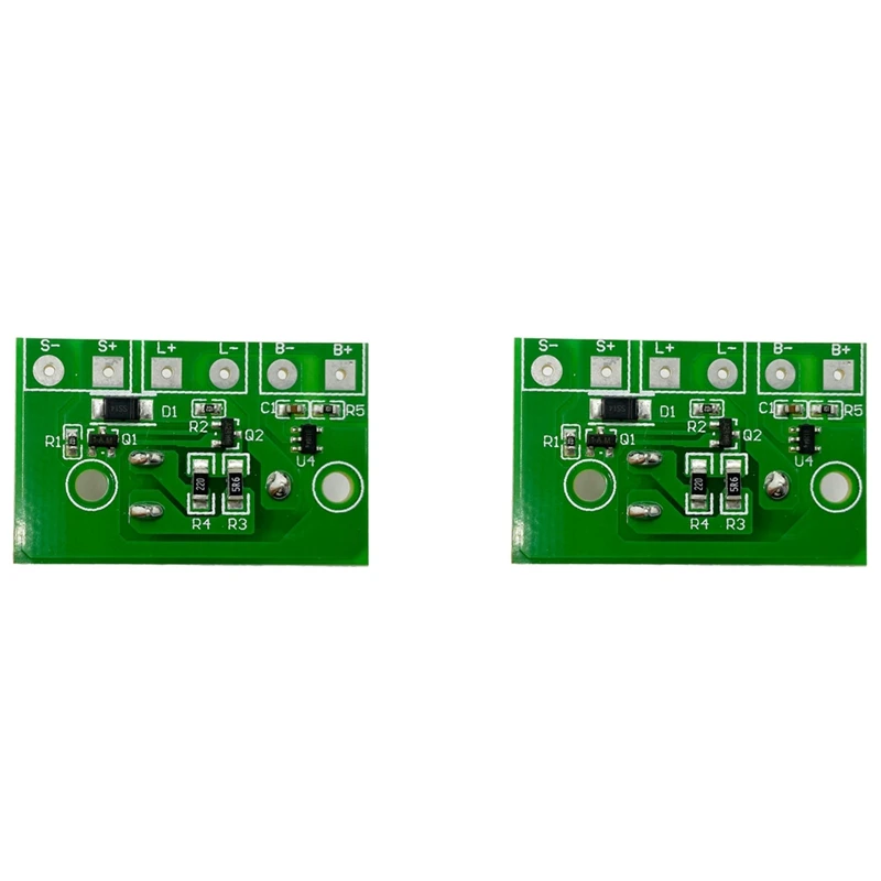 

2X Solar Lawn Light Controller Board 3.7V Lithium Battery Solar Spotlight Light Solar Light Circuit Board With Switch