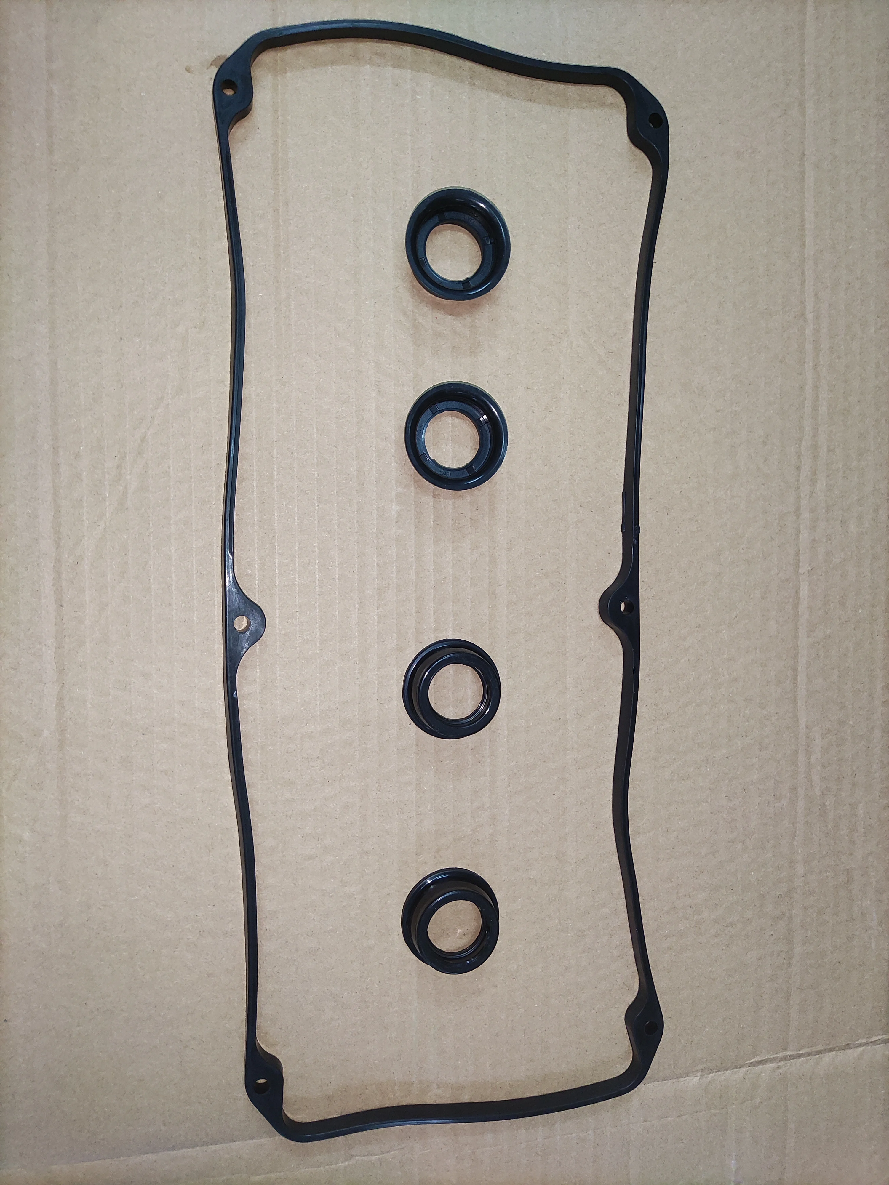 Накладка на крышку газовой двери карты Deli и сальник свечи зажигания подходит для