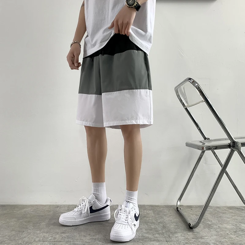 Мужские пляжные повседневные шорты длиной до колена стандартный стиль