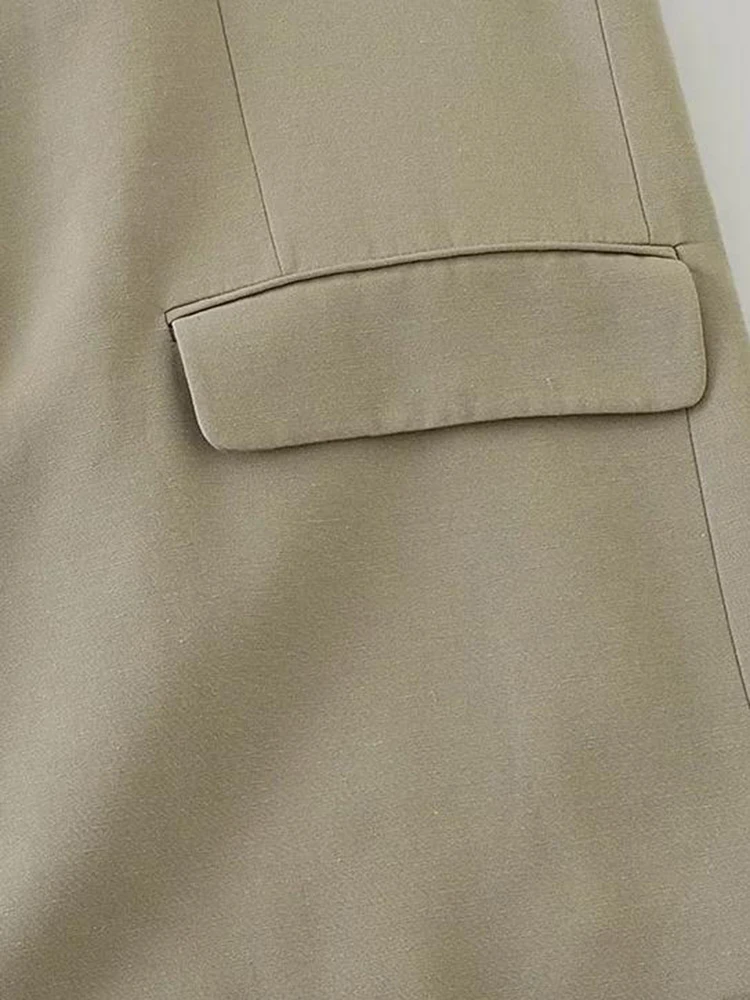 Рисунок 6 - Женский винтажный свободный блейзер с длинным рукавом