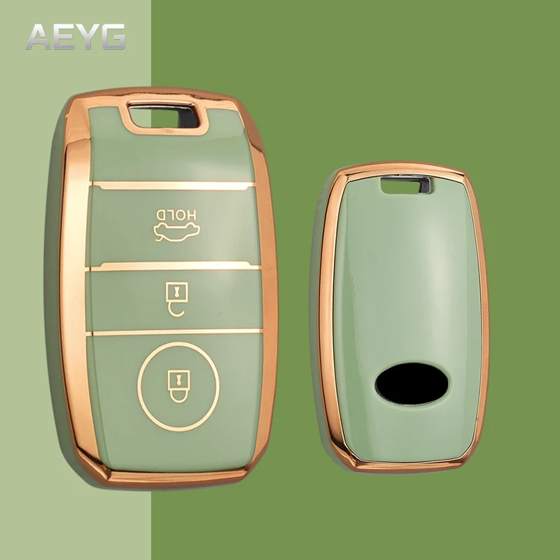

Soft TPU Car Remote Key Case Cover For KIA RIO Rio5 Sportage Ceed Cerato Sorento K3 K4 K5 KX3 Optima Picanto Forte Accessories