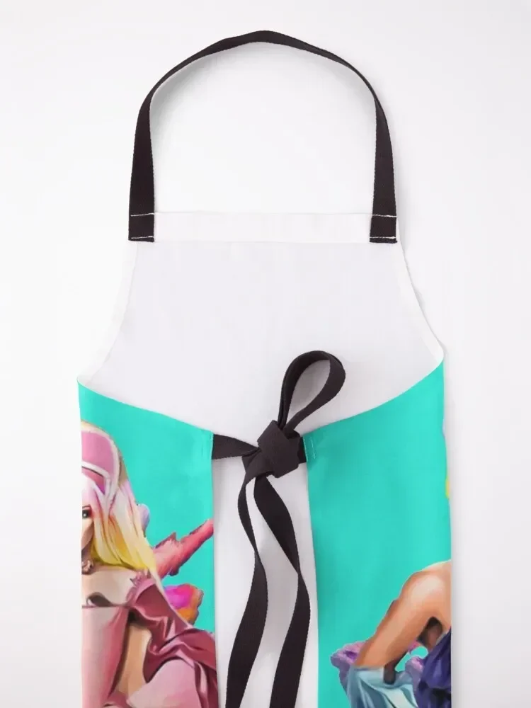 Великобритания Hun RuPauls Drag Race UK United Kingdolls Фартук Кухня Kawaii Аксессуары