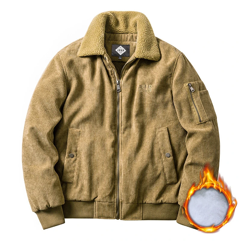 

Winter Jacket Men Parkas Casual Loose Turn Down Fur Collar Thick Warm Windbreaker Padded Coat Men Outerwear Large Size M-5XL