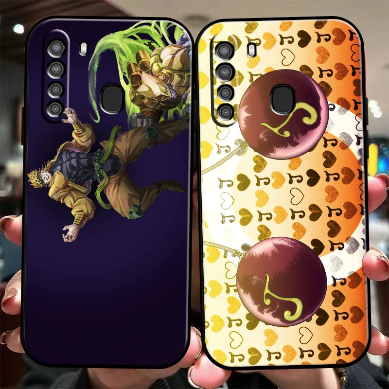 

Japan JoJo's Bizarre Adventure Anime Phone Case For Samsung Galaxy S8 S8 PLus S9 S9 Plus S10 S10E S10 Lite 5G Plus Carcasa