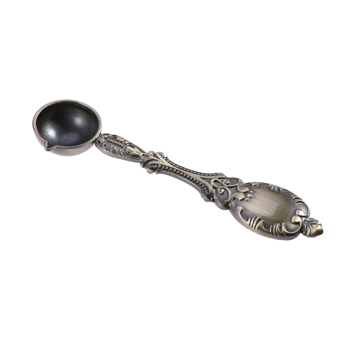 

1PC Vintage Wax Spoon Big Sealing Spoon Vintage Sealing Spoon Crafts Sealing Wax Spoon Invitation Seal Spoon Wax Warmer Spoon