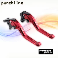 fit for tracer 900gt 2018 2019 motorcycle cnc accessories short brake clutch levers adjustable parking handle set